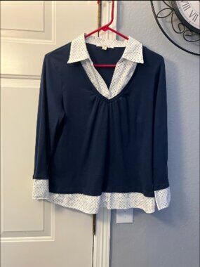 By Design Brand Layered Look Top Size XL